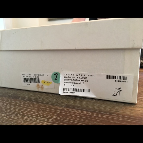 Balenciaga Peep-Toe Heeled Sandals - Picture 7 of 7